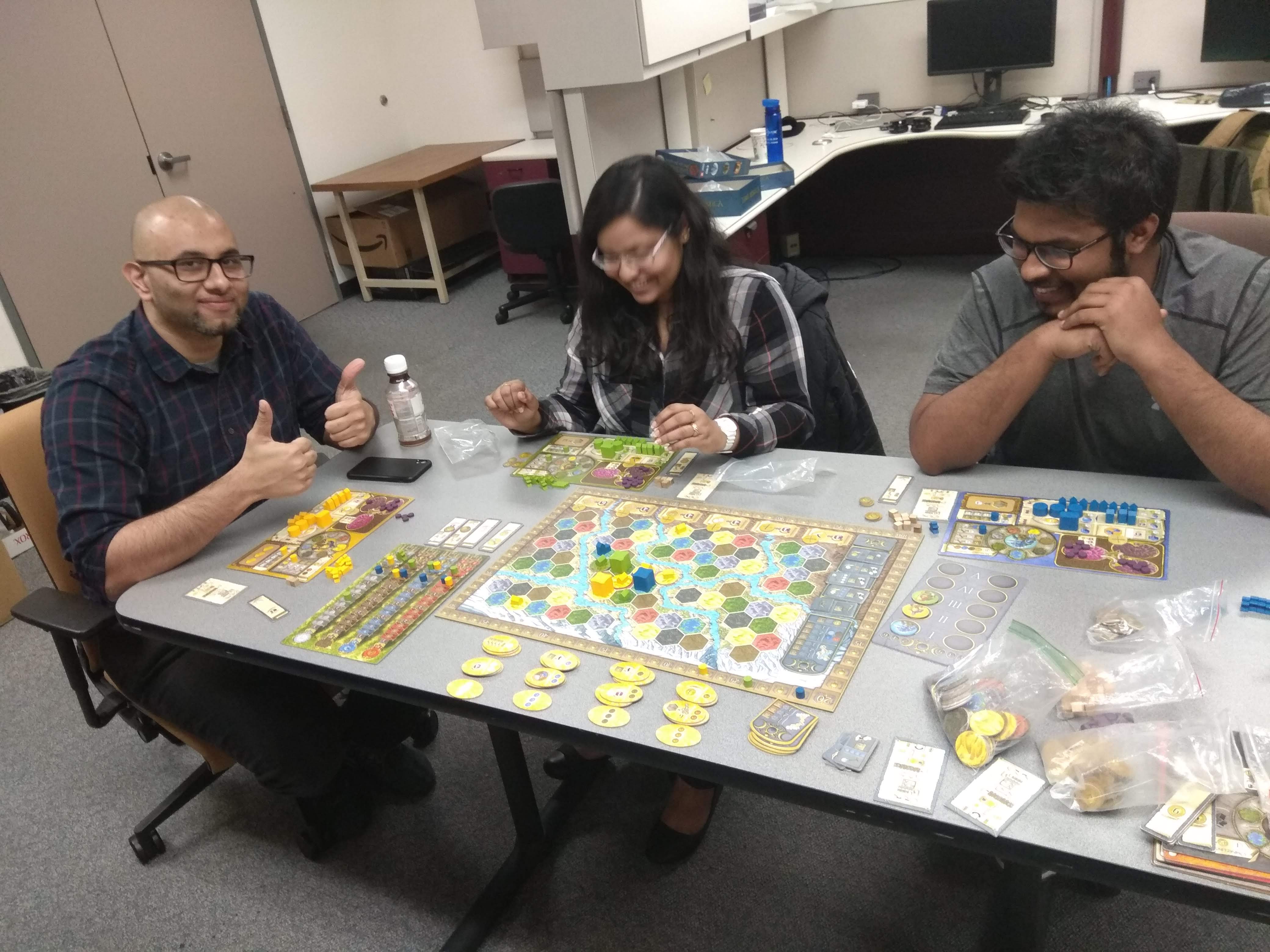 Lab Mates Meet Terra Mystica